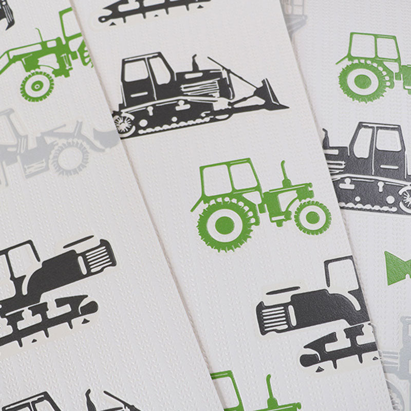 Soft Color Wallpaper Non-Woven Waterproof Cart Wall Covering for Children, 20.5"W x 33'L Clearhalo 'Wall Decor' 'Wallpaper' 929266