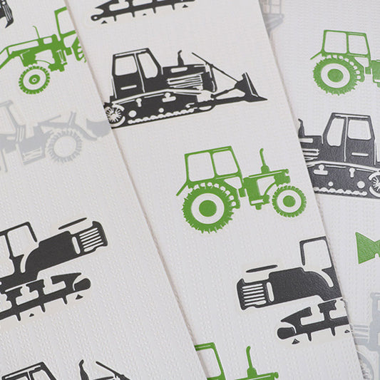 Soft Color Wallpaper Non-Woven Waterproof Cart Wall Covering for Children, 20.5"W x 33'L Clearhalo 'Wall Decor' 'Wallpaper' 929266