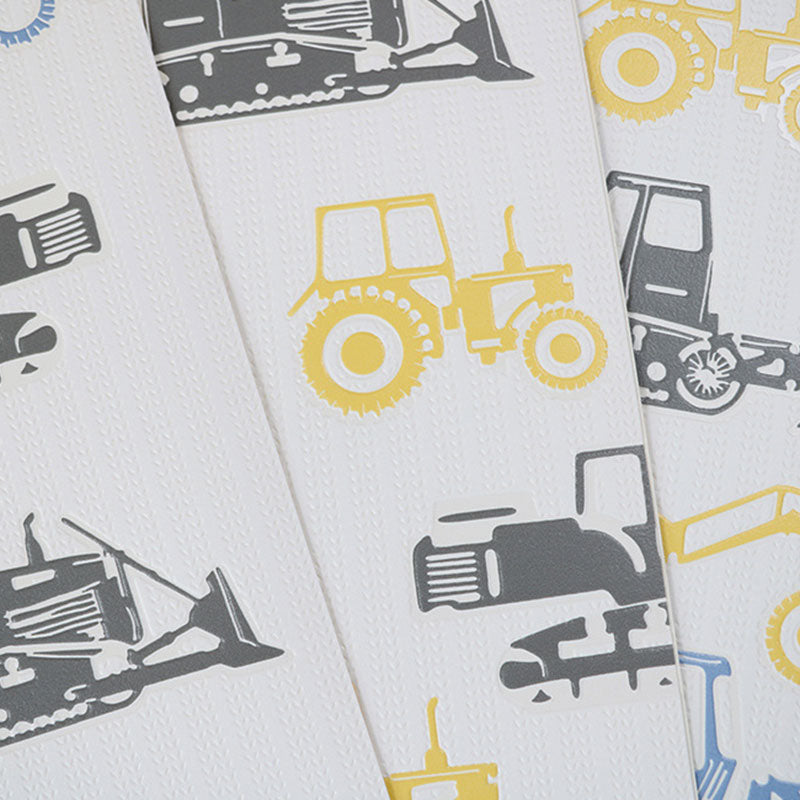 Soft Color Wallpaper Non-Woven Waterproof Cart Wall Covering for Children, 20.5"W x 33'L Clearhalo 'Wall Decor' 'Wallpaper' 929275