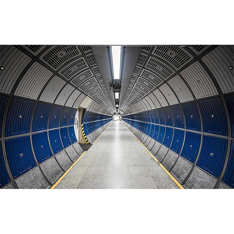 Decorative Non-Woven Wall Covering Contemporary 3D Extensive Corridor Murals for Office Clearhalo 'Wall Decor' 'Wall Mural' 929770