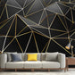 Creative Novelty Wall Murals for Living Room in Dark Color, Made to Measure Clearhalo 'Wall Decor' 'Wall Mural' 929834