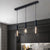 3 Lights Polygon Ceiling Light with Cage Shade Retro Style Black Metallic Suspended Light Fixture for Dining Room Black Clearhalo 'Art Deco Pendants' 'Black' 'Cast Iron' 'Ceiling Lights' 'Ceramic' 'Crystal' 'Industrial Pendants' 'Industrial' 'Metal' 'Middle Century Pendants' 'Pendant Lights' 'Pendants' 'Rustic Pendants' 'Tiffany' Lighting' 94341