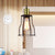 Industrial Mini Suspended Light with Wire Cage 1 Bulb Metal Pendant Lamp in Bronze/Brass for Living Room Bronze Clearhalo 'Art Deco Pendants' 'Cast Iron' 'Ceiling Lights' 'Ceramic' 'Crystal' 'Industrial Pendants' 'Industrial' 'Metal' 'Middle Century Pendants' 'Pendant Lights' 'Pendants' 'Tiffany' Lighting' 962252