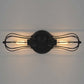 Metal Bulb Shaped Wall Mount Light with Cage Shade Industrial Vintage 1/2-Light Restaurant Wall Sconce in Black/Nickel Clearhalo 'Art deco wall lights' 'Cast Iron' 'Glass' 'Industrial wall lights' 'Industrial' 'Middle century wall lights' 'Modern' 'Rustic wall lights' 'Tiffany' 'Traditional wall lights' 'Wall Lamps & Sconces' 'Wall Lights' Lighting' 962295