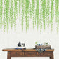 Fresh Willow Wall Covering in Soft Green Accent Wall Mural Wallpaper, Personalized Size Available Clearhalo 'Wall Decor' 'Wall Mural' 965303