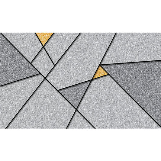 Illustration Geometries Mural Wallpaper Extra Large Wall Decor for Living Room, Made to Measure Clearhalo 'Wall Decor' 'Wall Mural' 965745