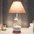 White Goose Night Light Cartoon 1 Bulb Resin Reading Lamp with Barrel Fabric Shade for Bedroom White-Pink Clearhalo 'Lamps' 'Table Lamps' Lighting' 966127