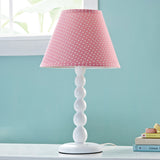 Pink Barrel Shape Desk Light Modern 1 Head Wood Bedroom Table Lamp with Fabric Shade Clearhalo 'Lamps' 'Table Lamps' Lighting' 966244