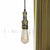 1 Light Bare Bulb Hanging Light Rustic Style Black/Silver Wrought Iron Ceiling Fixture with Pipe for Bathroom Brass Clearhalo 'Art Deco Pendants' 'Black' 'Cast Iron' 'Ceiling Lights' 'Ceramic' 'Crystal' 'Industrial Pendants' 'Industrial' 'Metal' 'Middle Century Pendants' 'Pendant Lights' 'Pendants' 'Rustic Pendants' 'Tiffany' Lighting' 969046
