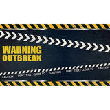 Illustration Delivery Belt Mural Wallpaper for Home Decoration, Yellow and Black, Custom-Printed Clearhalo 'Wall Decor' 'Wall Mural' 969758