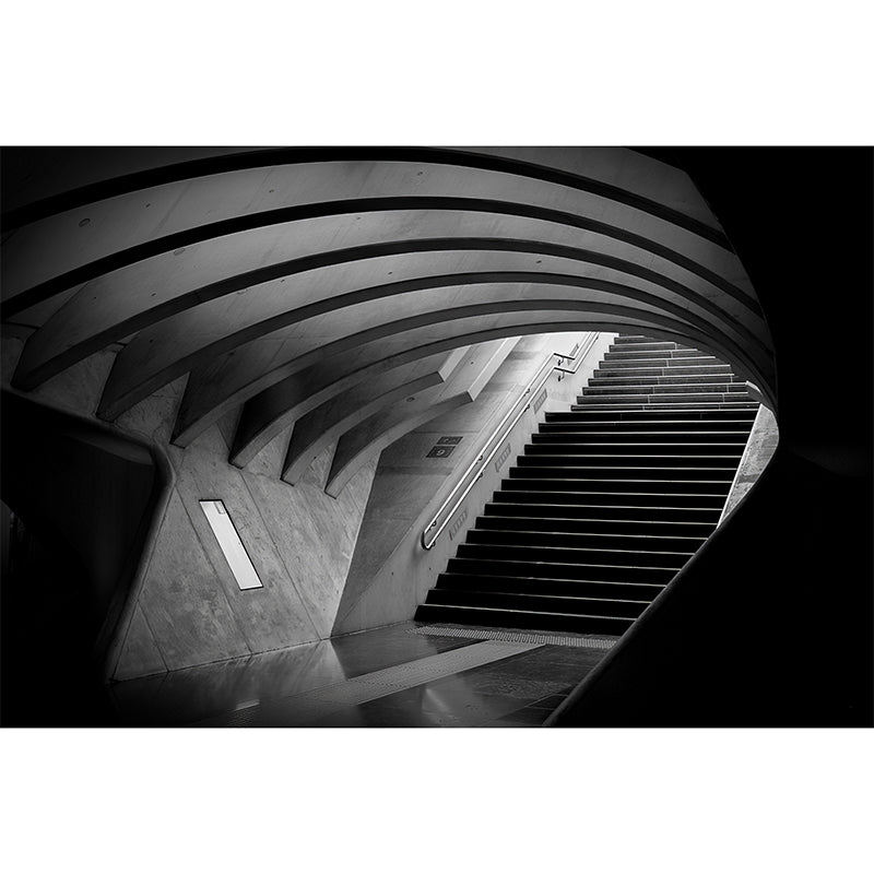 Decorative 3D Tunnel Mural Wallpaper Art Non-Woven Fabric Wall Covering for Meeting Room Clearhalo 'Wall Decor' 'Wall Mural' 969768