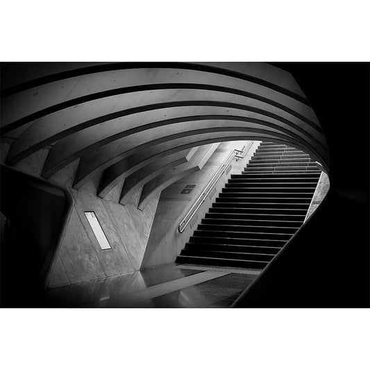 Decorative 3D Tunnel Mural Wallpaper Art Non-Woven Fabric Wall Covering for Meeting Room Clearhalo 'Wall Decor' 'Wall Mural' 969768