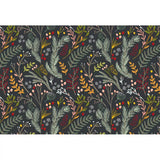 Illustration Style Leaves Wall Decor Full Size Wall Mural for Living Room, Made to Measure Clearhalo 'Wall Decor' 'Wall Mural' 977612