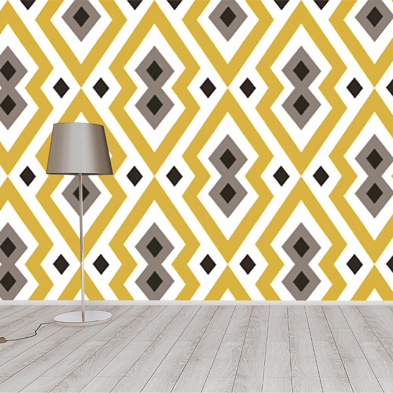 Water-Resistant Harlequin Mural Wallpaper Custom-Printed Wall Art for Living Room Decor Clearhalo 'Wall Decor' 'Wall Mural' 977906