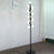 Orb Shape Reading Floor Lamp Nordic Glass LED Black Standing Light with Tree Design for Bedroom Black Clearhalo 'Floor Lamps' 'Lamps' Lighting' 978488