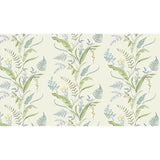 Modernism Plant Wall Mural Decal in Pastel Green Guest Room Wall Covering, Custom-Made Clearhalo 'Wall Decor' 'Wall Mural' 979029