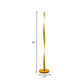 Yellow Twisted Stick Standing Light Nordic LED Acrylic Reading Floor Lamp for Living Room Clearhalo 'Floor Lamps' 'Lamps' Lighting' 979793