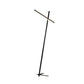 Cross-Shaped Standing Light Contemporary Acrylic LED Black Floor Reading Lamp for Bedroom Clearhalo 'Floor Lamps' 'Lamps' Lighting' 979872