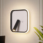 Contemporary Circle/Square/Ellipse Sconce Metal LED Bedside Wall Lighting in Black, White/Warm Light Clearhalo 'Cast Iron' 'Glass' 'Industrial' 'Modern wall lights' 'Modern' 'Tiffany' 'Traditional wall lights' 'Wall Lamps & Sconces' 'Wall Lights' Lighting' 983218