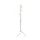 Modernist Round Tri-Leg Floor Lighting Glass Living Room LED Standing Lamp in Black/Chrome/Gold Clearhalo 'Floor Lamps' 'Lamps' Lighting' 983700