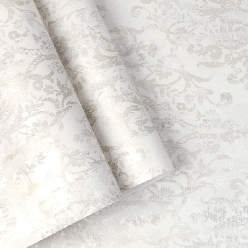 Classic Damasque Wallpaper Roll for Accent Wall in Pastel Color, 20.5-inch x 33-foot Clearhalo 'Vintage wall decor' 'Vintage' 'Wallpaper' Wall Decor' 984424