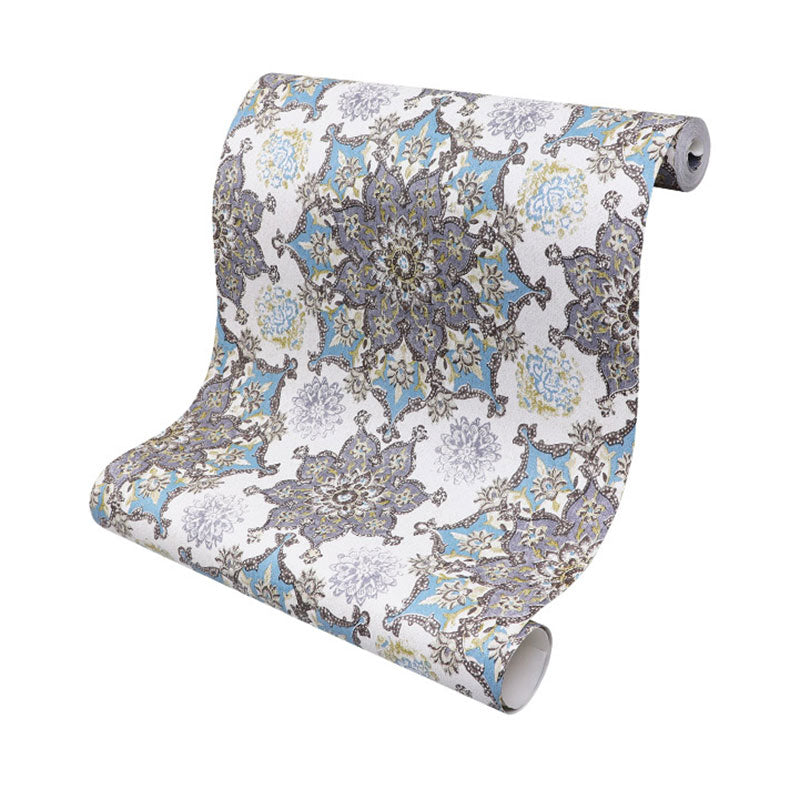 Neutral Color Totem Wall Art for Accent Wall Asia Inspired Wallpaper, 33-foot x 20.5-inch Clearhalo 'Wall Decor' 'Wallpaper' 984636