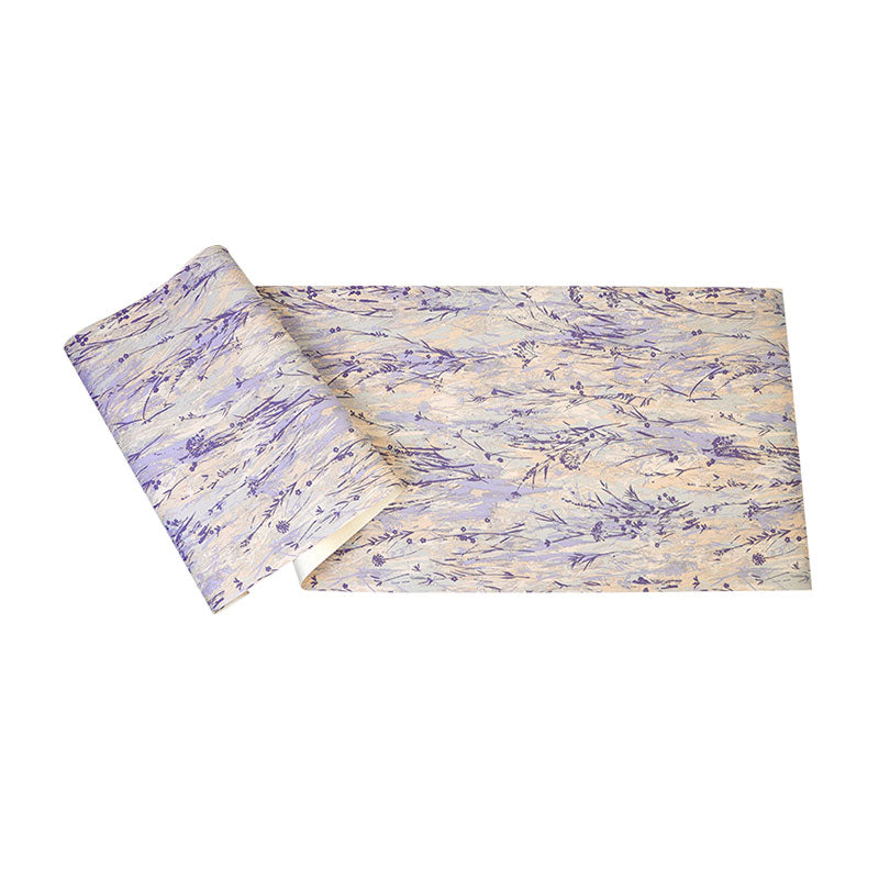 Oil Painting of Flowers Wallpaper Non-Woven Fabric Wall Covering for Living Room Decor, 20.5" x 33' Clearhalo 'Country wall decor' 'Rustic' 'Wallpaper' Wall Decor' 984717