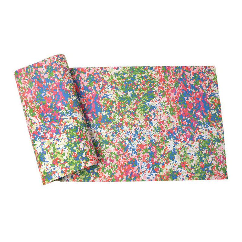 Dense Flower Pattern Wallpaper Roll for Gallery Decoration Oil Painting Wall Covering in Light Color, Water-Resistant Clearhalo 'Country wall decor' 'Rustic' 'Wallpaper' Wall Decor' 984733