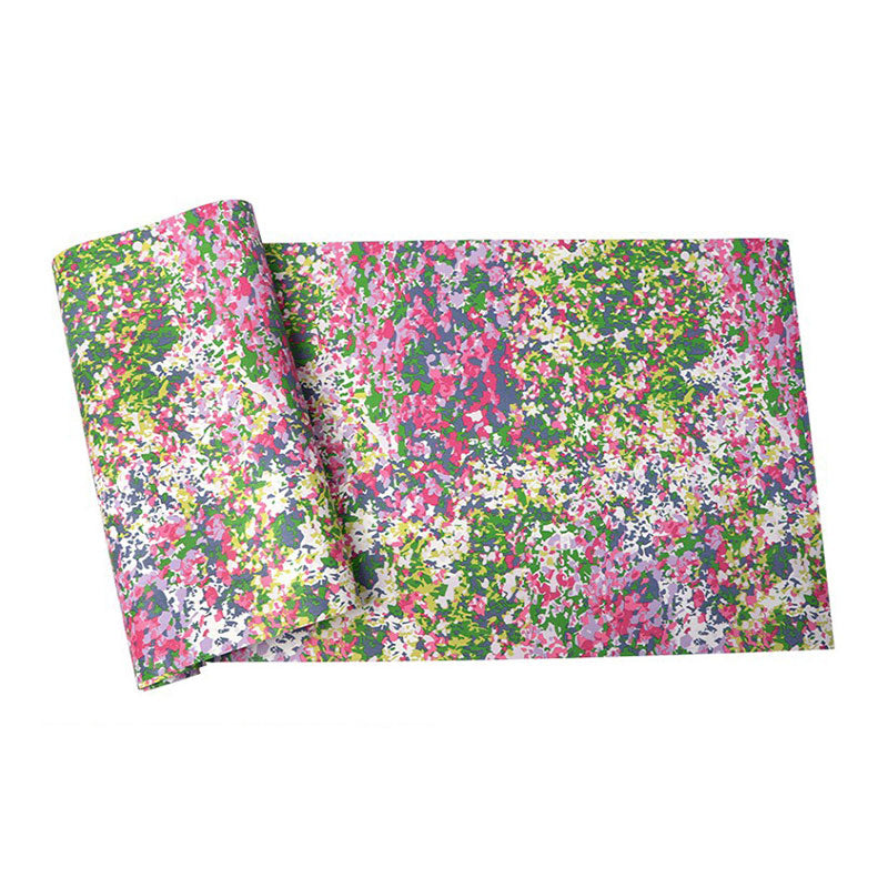 Dense Flower Pattern Wallpaper Roll for Gallery Decoration Oil Painting Wall Covering in Light Color, Water-Resistant Clearhalo 'Country wall decor' 'Rustic' 'Wallpaper' Wall Decor' 984737