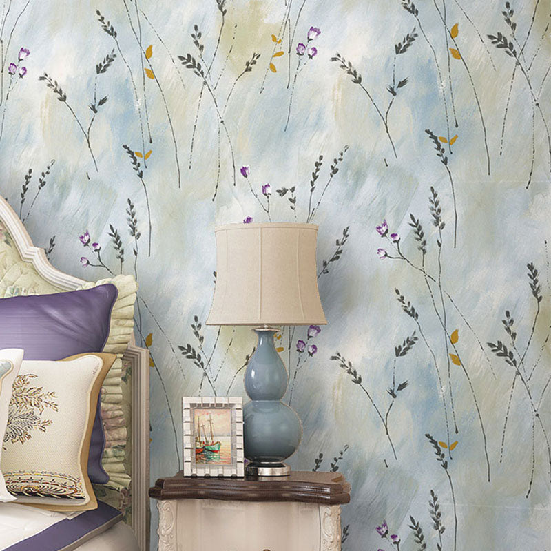 Water-Resistant Floral Design Wallpaper 20.5"W x 33'L Contemporary Wall Covering for Guest Room Decoration Clearhalo 'Country wall decor' 'Rustic' 'Wallpaper' Wall Decor' 984805