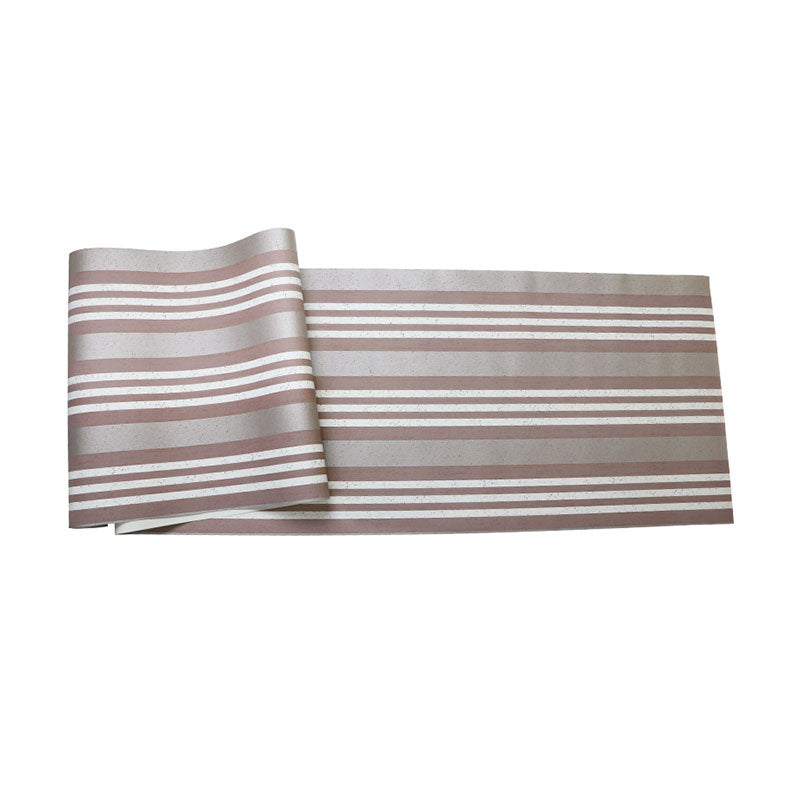 Simple Vertical Stripe Wallpaper Roll for Guest Room Decoration, Natural Color, 57.1 sq ft. Clearhalo 'Modern wall decor' 'Modern' 'Wallpaper' Wall Decor' 984921