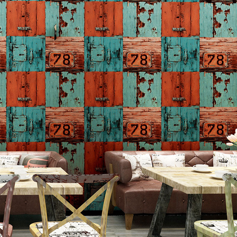 Water-Resistant Maple Wood Wall Decor 090 Nostalgic Wallpaper for Living Room, 57.1 sq ft. Clearhalo 'Country wall decor' 'Rustic' 'Wallpaper' Wall Decor' 986499