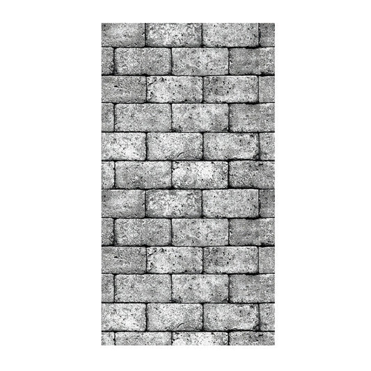 Faux Brick Wall Covering 99 Wall Art for Bar or Coffee Shop, 20.5"W x 33'L, Non-Pasted Clearhalo 'Industrial wall decor' 'Industrial' 'Wallpaper' Wall Decor' 986669