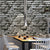 Stone Look Wallpaper Roll for Bar or Coffee Shop Non-Pasted Wall Art, 33'L x 20.5"W Dark Gray Clearhalo 'Industrial wall decor' 'Industrial' 'Wallpaper' Wall Decor' 986773
