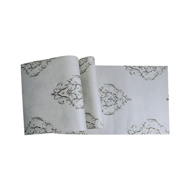 Stain-Resistant Wall Covering Non-Woven Material Classic Wallpaper Roll for Living Room Clearhalo 'Vintage wall decor' 'Vintage' 'Wallpaper' Wall Decor' 987026