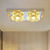 LED Faceted Clear Glass Flush Mount Simple Octagon Corridor Flush Mount Ceiling Lighting Fixture - Clear - Clearhalo - 'Ceiling Lights' - 'Close To Ceiling Lights' - 'Close to ceiling' - 'Flush mount' - Lighting' - 988499