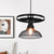 Mesh Domed Metal Pendant Lamp Industrial Stylish 1 Bulb Living Room Hanging Light Fixture with Ring in Black Black Clearhalo 'Art Deco Pendants' 'Black' 'Cast Iron' 'Ceiling Lights' 'Ceramic' 'Crystal' 'Industrial Pendants' 'Industrial' 'Metal' 'Middle Century Pendants' 'Pendant Lights' 'Pendants' 'Rustic Pendants' 'Tiffany' Lighting' 991049
