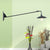 Metal Flared/Scalloped/Cone Shade Wall Mount Light Industrial Style 1 Light Living Room Sconce Lighting Black Wide Flare Clearhalo 'Art deco wall lights' 'Cast Iron' 'Glass' 'Industrial wall lights' 'Industrial' 'Middle century wall lights' 'Modern' 'Rustic wall lights' 'Tiffany' 'Traditional wall lights' 'Wall Lamps & Sconces' 'Wall Lights' Lighting' 991059
