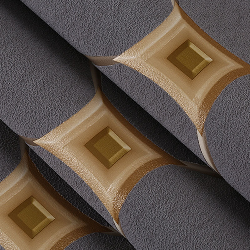 Simple 3D Effect Harlequin Wallpaper for Dress Shop Decor, 57.1 sq ft. Flock Wall Covering in Light Color Clearhalo 'Wall Decor' 'Wallpaper' 991453