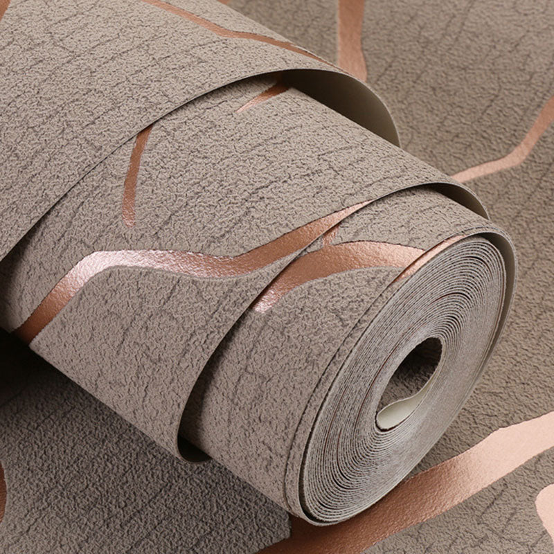 Stain-Resistant 3D Branches Flock Wallpaper 20.5"W x 33'L Nordic Wall Art for Accent Wall Clearhalo 'Wall Decor' 'Wallpaper' 991523