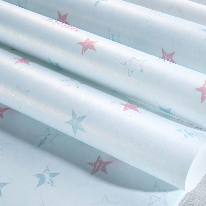 Natural Color Contemporary Wall Art 20.5 in x 31 ft Star Wallpaper Roll for Boy's or Girl's Bedroom Clearhalo 'Wall Decor' 'Wallpaper' 991730