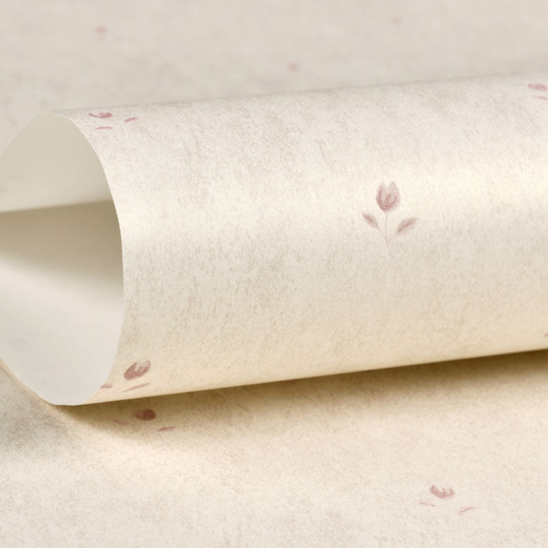 Waterproofing Dense Flower Pattern Wallpaper 31' x 20.5" Simple Wall Covering for Girl's Bedroom Clearhalo 'Country wall decor' 'Rustic' 'Wallpaper' Wall Decor' 991783