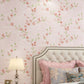 33' x 20.5" Countryside Wallpaper Roll for Living Room Decor with Flower Pattern in Neutral Color Light Pink Clearhalo 'Country wall decor' 'Rustic' 'Wallpaper' Wall Decor' 991848