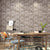 Brick Effect Wall Covering for Coffee Shop Decoration Floral Design Wallpaper in Natural Color, Stain-Resistant Brown Clearhalo 'Industrial wall decor' 'Industrial' 'Wallpaper' Wall Decor' 992016