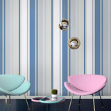 Vertical Stripe Wall Art 900 Wallpaper Roll for Coffee Shop Decoration, 33-foot x 20.5-inch Clearhalo 'Modern wall decor' 'Modern' 'Wallpaper' Wall Decor' 992091