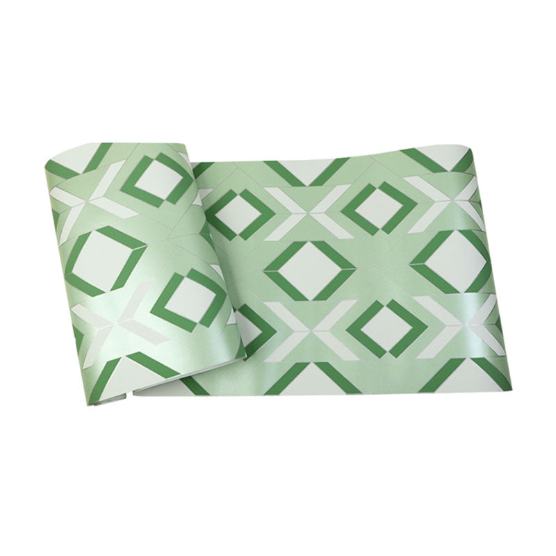 Colorful Harlequin Wallpaper Roll for Guest Room Nordic Wall Covering, 20.5"W x 33'L Clearhalo 'Modern wall decor' 'Modern' 'Wallpaper' Wall Decor' 992196