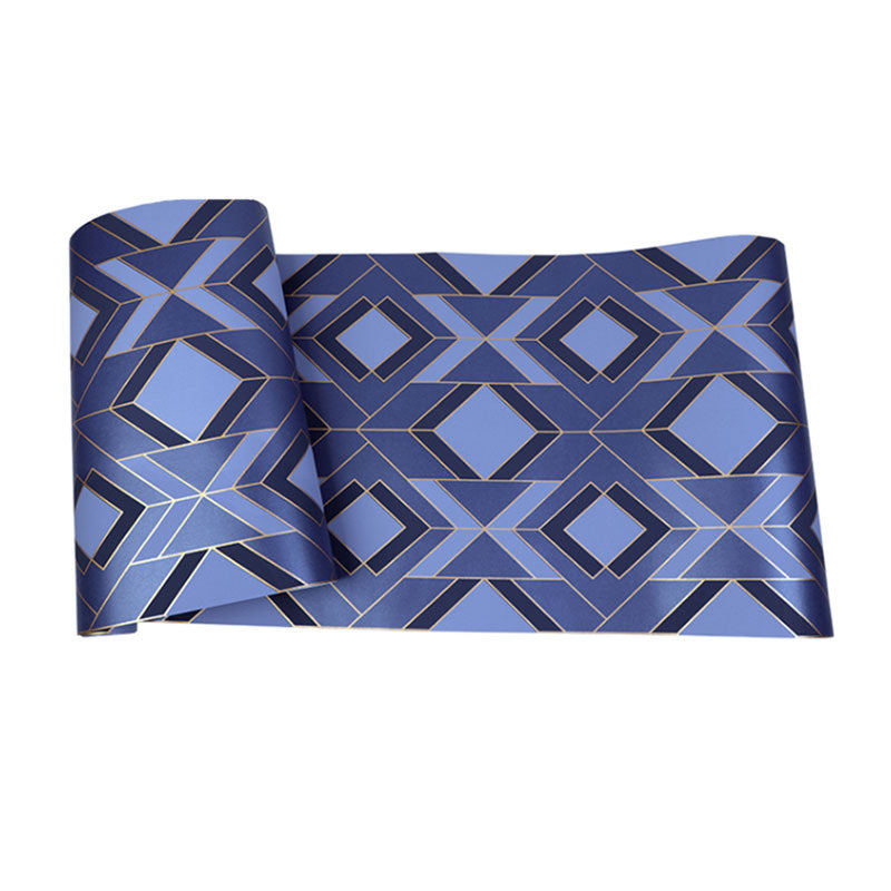 Colorful Harlequin Wallpaper Roll for Guest Room Nordic Wall Covering, 20.5"W x 33'L Clearhalo 'Modern wall decor' 'Modern' 'Wallpaper' Wall Decor' 992199