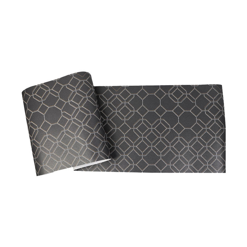 Gird Wallpaper Roll in Soft Color Non-Woven Material Wall Art for Home Decoration, 57.1 sq ft. Clearhalo 'Modern wall decor' 'Modern' 'Wallpaper' Wall Decor' 992236