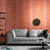 Natural Color Trellis Wall Art Moisture-Resistant Wallpaper Roll for Accent Wall, 57.1 sq ft. Orange Clearhalo 'Modern wall decor' 'Modern' 'Wallpaper' Wall Decor' 992268