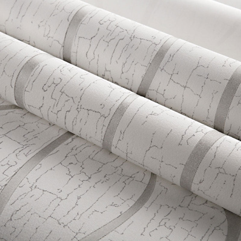 Simple Waving Stripes Wallpaper Roll for Accent Wall Abstract Wall Art, Non-Pasted, 20.5 in x 33 ft Clearhalo 'Wall Decor' 'Wallpaper' 992493